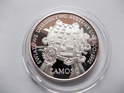 300000 zł 1993  ZAMOŚĆ, uncja 31,1 g. Ag 999