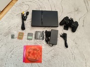 Konsola Sony PlayStation 2 Slim, PS2, FMCB,MX4SIO, 64GB, zestaw 