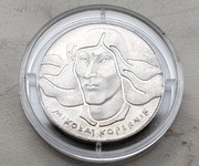 Moneta 100 zł 1974 r M . Kopernik srebro 