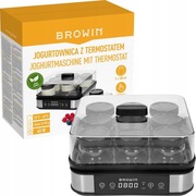 JOGURTOWNICA z termostatem i 9 słoikami Urządzenie do jogurtów TIMER 40W