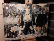 EDOUARD MANET BAR W FOLIES BERGERE
