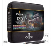 Castle Art kredki 120 szt