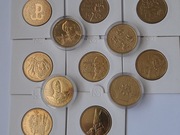 Zestaw menniczy dwunastu monet 2zl GN