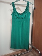 Sukienka damska szmaragdowa ciążowa r44