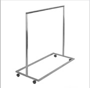 Chromowany stojak, wieszak, na ubrania Techno 1 nieuzywany