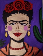 Obraz "Frida" płótno 30x40 