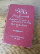 Plan de Paris par Arrondissement Bois de Boulogne Antyczna książka ZOBACZ 