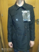 Płaszcz wiosna jesień czarny L 40 12 Bosmanka