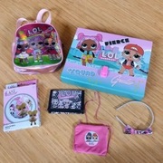 Zestaw Lol L.O.L. Surprise plecak, torebka, portfel