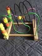 Ikea Mula Zabawka Edukacyjna Przeplatanka Drewniana Przekładanka