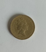 Moneta kolekcjonerska One Pound z 1985 roku Funt