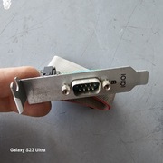 Port COM 9 Pin na wąskim śledziu DB9M gniazdo do obudowy sprawne demontaż