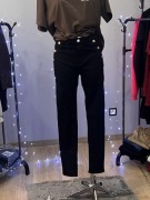 Spodnie jeans czarne