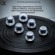 GK-TS100 Liquid Silicone Ear Tips S,M,L