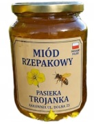 Miód rzepakowy 1kg Pasieka Trojanka 2026