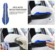 Odblaskowe paski na lusterka samochodowe 