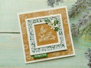 Kartka wielkanocna handmade 15x15cm+koperta 4#2