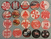 Vlepki CRACOVIA, Arka Gdynia, Lech, KSZO, Gryf Wej, Gwardia Kosz # 31
