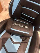 Fotel gamingowy Diablo x-fighter niebieski