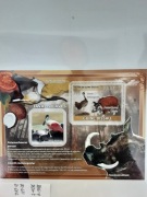 Gwinea Bissau 2008 Mi blok 652  ptak dzik   idealna  pozycja