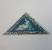 Afryka 1853/63 - Przylądek Dobrej Nadziei - Four Pence - Znak Wodny