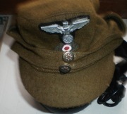 stara czapka niemiecka gebirgsjager