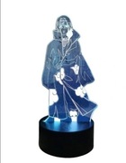 DEKORACYJNA LAMPKA NOCNA RGB PILOT 3D ANIME NARUTO SASUKE