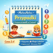 Notatka z języka polskiego "Przypadki" klasa 4/5 - Ćwiczenia, wyjaśnienia 