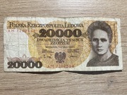 20 000zł M.Skłodowska