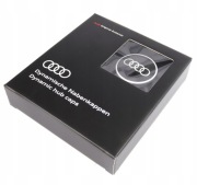 Nowe oryginalne dynamiczne, obrotowe dekielki felg aluminiowych AUDI