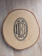 AC Milan. Plaster drewna dekoracyjny ozdobny 