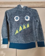 pluszowa bluza Palomino 128 cm potworek z kapturem