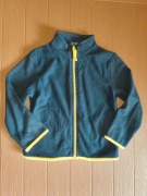 49. Granatowy polar z pomarańczowymi brzegami rozmiar 110