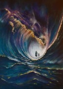 Ocaleni. 50x70 cm akryl