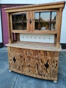 Antyczny Kredens secesyjny oczyszczony