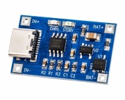 ŁADOWARKA OGNIW 18650 USB-C TP4056 1A LI-ION MODUŁ