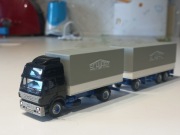 Mercedes SK 1848 z przyczepą herpa