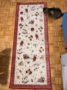 Dywan chodnik świąteczny