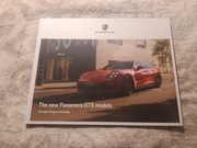 2019 Porsche Panamera GTS Prospekt ANGIELSKI 36 stron EN/WW