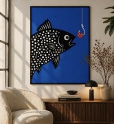 Plakat - Zakochana rybka