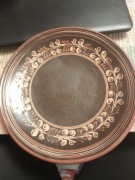 Ceramiczny talerz dekoracyjny / Łysa góra ?/