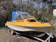 Łódź Shetland Sheltie 537 + Silnik Evinrude 40hp + Przyczepa podłodziowa