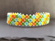 Bransoletka z koralików miyuki - handmade 