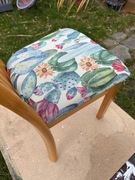 Komplet 4- krzeseł egzotycznych z drewna MANGO