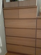 Komoda MALM IKEA 6 szuflad