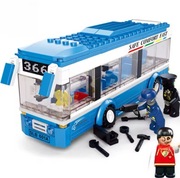 Klocki wzór LEGO AUTOBUS AUTOKAR BUS Autko Samochodzik Prezent