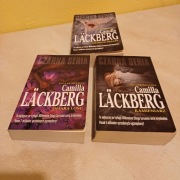 KRYMINAŁY CZARNA SERIA - CAMILLA LACKBERG- 3 KSIĄŻKI.