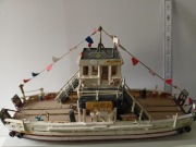 Unikalny MODEL STATKU Adler