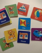 Gra pierwsze memory w języku angielskim 10cm x10cm