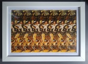 Stereogram, obrazek 3D, magiczne oko w ramce 33x24cm